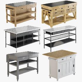 Kitchen Island Collection 1 model